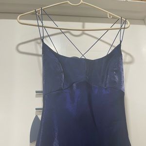 Midnight blue gown